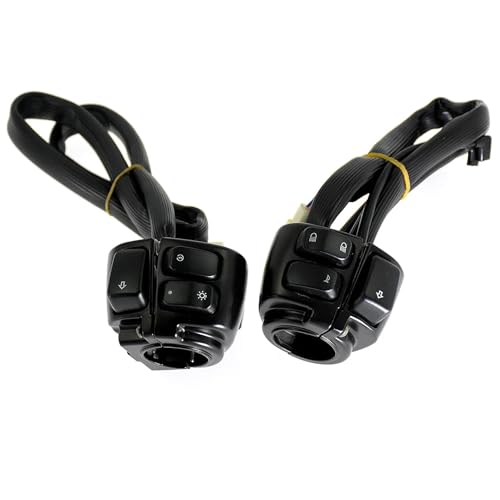 Faisceau de commande clignotant guidon moto finition haut de gamme - 3