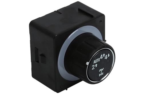 ACDelco GM Genuine Parts 84252239 Black Carbon Metallic Transfer Case Selector Switch