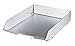 Produktbild HAN Briefablage Wave Exclusiv, Schreibtisch Organizer, Bürobedarf, Büromaterial, Briefkorb, Dokumentenablage, 2728-77, hochglänzend-Silber