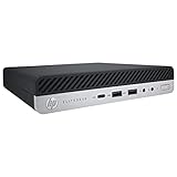 【Garantie officielle】 Cet ordinateur de bureau HP EliteDesk 800 G4 Mini a été méticuleusement rénové par un revendeur Amazon qualifié et est en excellent état cosmétique et fonctionnel. Il a été rigoureusement testé et nettoyé pour assurer une qualité comme neuve.
