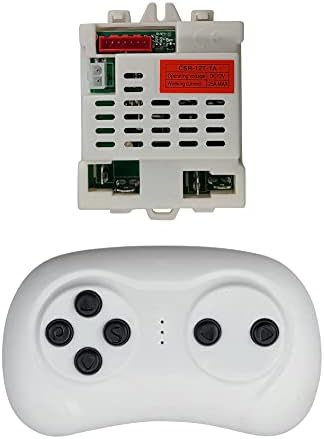 2.4G Bluetooth CST-1A FCC Remote Control and CSR-12T-1A Receiver Control Box Mother Board for Kids Powered Wheels Children Electric Ride On Car Replacement Parts image 5