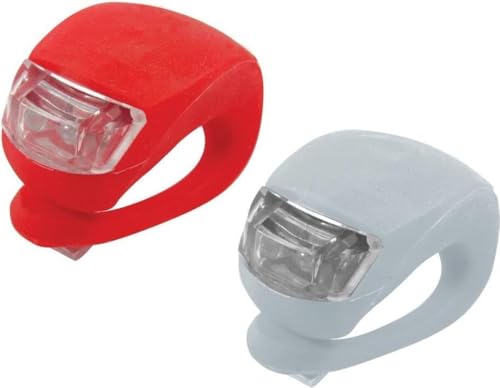 5 x Fietslamp Set - LED Fietsverlichting Van Heble