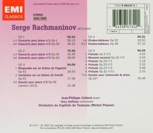 Concerto pour piano 1 à 4, oeuvres piano