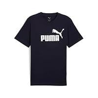Puma Men's Essential Logo Tee, New Navy, Medium