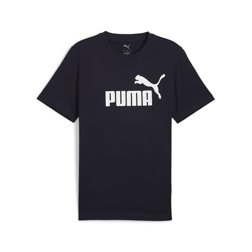PUMA Unisex ESS No. 1 Logo Tee T-Shirts, New Navy, L