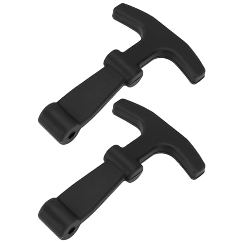 SG Store 2PCS Cooler Lid Latches 111.54x80x23mm T Shaped Silicone Latches Silicone Coolers T Latches Compatible with Yeti Tundra Coolers Accessories