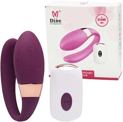Vibrador de Casal Crypl Casal Dibe 7 Intensidades Controle Remoto Recarregável Sex Massager