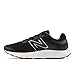 New Balance Men's 520 V8 Running Shoe, Black/White, 10