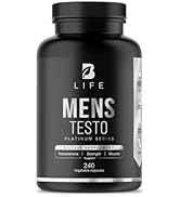 Testosterone Booster for Men | 240 Caps - 80 Days | Stamina, Endurance, Muscle Growth &amp; Strength ...
