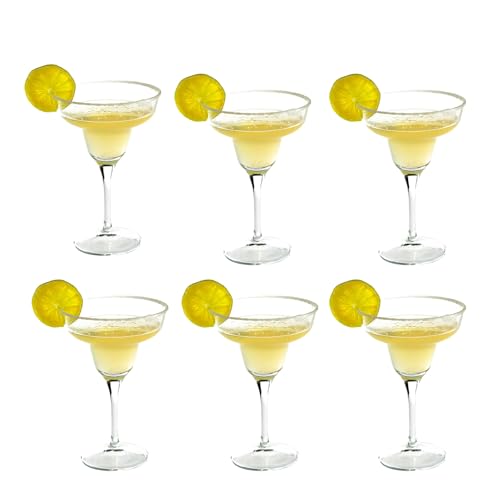 Tefrine Margarita-Gläser, transparent, 306 ml, ideal für Margaritas Daiquiri-Gläser, perfekt für...