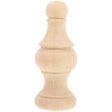 Ampia gamma di usi: ideali per scale, montanti del letto, aste per tende, pennoni, casette per uccelli e altro ancora, questi pinnacoli offrono opzioni decorative versatili e adattabili, pinnacoli artigianali fai da te, pinnacolo per montante del letto