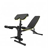 Multifunctional Adjustable Weight Bench for Full Body Workout -Dumbbell Bench with Thick Padded Seat & Backrest for Home Gym Strength Training,396 Lbs Weight Capacity