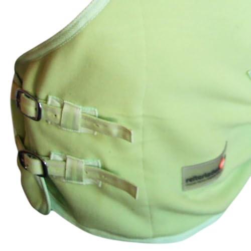 Foto von RL24 - Abschwitzdecke mit Kreuzgurt BASICLINE hellgrün 135cm