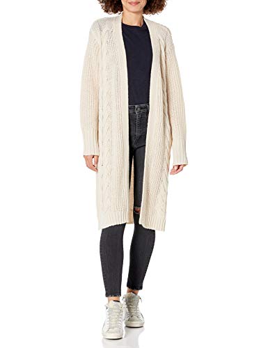 BB Dakota by Steve Madden Women s On The Cable Cardigan, Oatmeal, Medium
