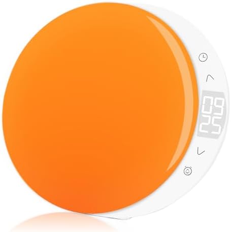 Visual Reference: Amazon Com Magicteam Sunrise Alarm Clock Wake Up Clock Natural
