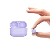 【Mini Design & bequem zu tragen】 Der Hörer nimmt eine Semi-In-Ear-Tragestruktur an, kombiniert mit ergonomischem Design, um besser zum Gehörgang zu passen, und das Gewicht ist sehr leicht und wiegt nur 5,8 g. Der Körper ist so klein, dass er fast im Ohr versteckt ist und nicht bemerkt werden kann.