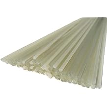 Maven Plastics - HDPE Natural Off-White Plastic Welding Rods, Coils, Reels - Round 5mm 3/16 in / 12 inch Rod 20-Pack
