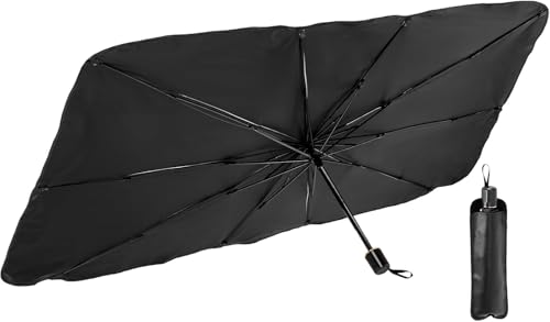 Sonnenschutz Auto Frontscheibe Innen Sonnenschirm Auto Windschutzscheibe Sonnenschutz Geeignet für die Meisten Modelle 75cm*135cm