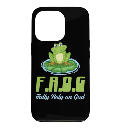 FROG �uFully Rely On God�v�N���V�b�N�N���X�`�����M��&�@�� �X�}�z�P�[�X iPhone 13 Pro �p