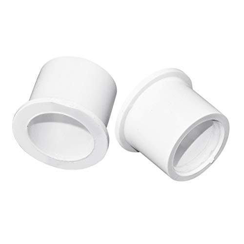 Yuluo Plástico PVC Agua Tubería Fontanería Herramientas Racores Adaptador Conector Blanco Reductor...