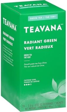 Teavana SBK13089 Radiant Green Tea Bags, 24/Box