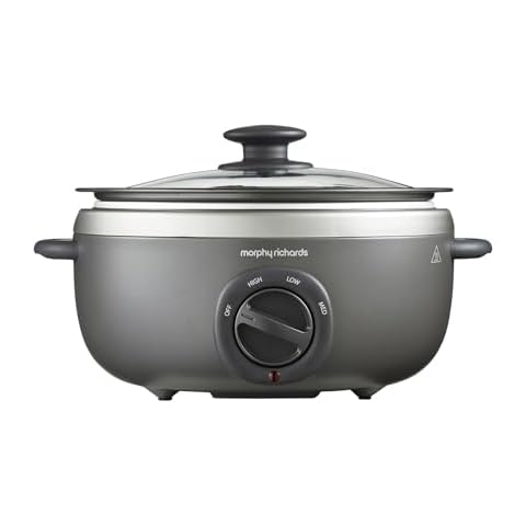 Morphy Richards 460022 Slow Cooker with Aluminium Pot Cover