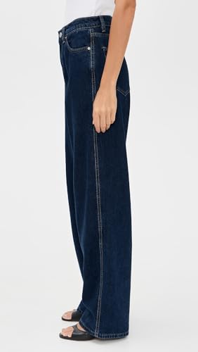 DL1961 Women's Kaylen Tapered Straight High Rise Jeans4