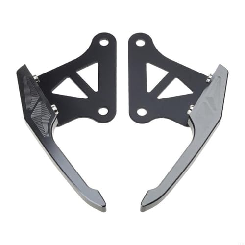 Barres d'appui passager arrière MSX accoudoir moto gris titane