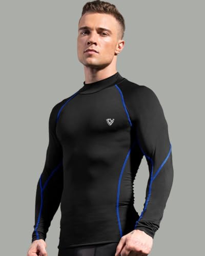 Image of Noble Monk Men's Full Sleeve Round Neck Activewear T-Shirt | Dry Fit Sports Top for Gym, Running & Training | Breathable Stretch Fabric | Athletic Fit for Workout & Outdoor Activities