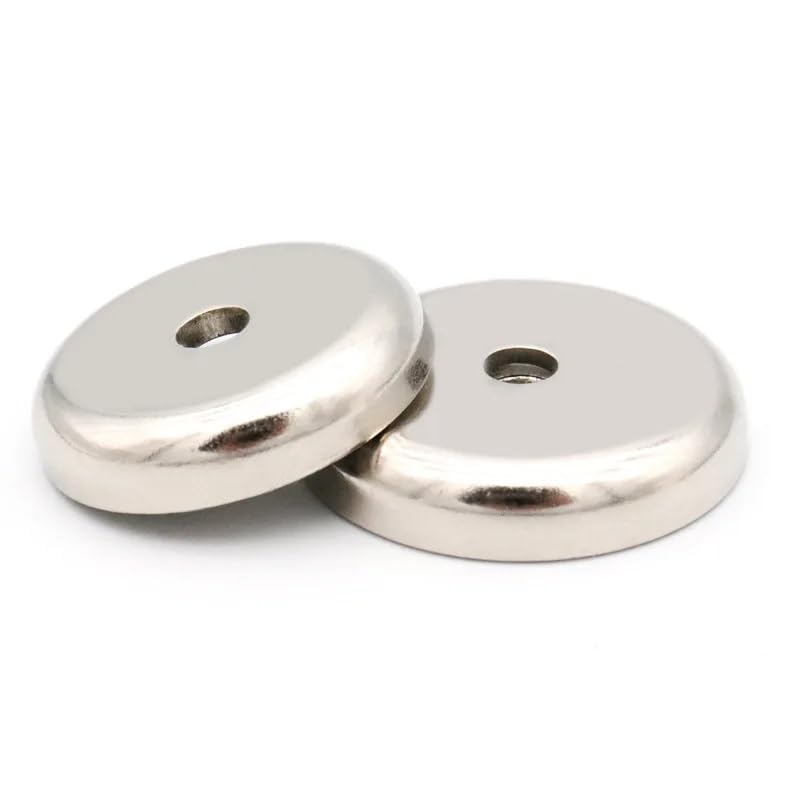 10 Pcs Neodymium Dia16mm 20mm 25mm 32mm Countersunk Ring Hole Rare Earth Crafts N38 Salvage Parts Magnet(KNA36 D36mm)