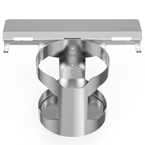 onlyfire Edelstahl Magnetischer Grillhaken mit 4 Haken, Getränkering und 2 Flaschenöffner, Gasgrill Zubehör, Grillbesteck Halter Magnetisch, Gasgrill Getränkehalter, 9KG Traglast