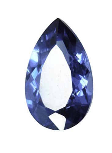 Tanzanite naturelle 0,63 carats le cadeau de fiançailles idéal à monter en bague ou pendentif