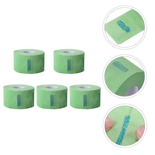 Papier de cou vert jetable BESTYASH extensible pour retenir les teintures de coiffure - 7