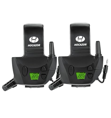 2 Pack W01 Walkie Talkies Compatible with Walker's Razor Slim Ele...