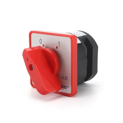 Interrupteur rotatif monophasé HZ5D-20/4 inverseur de source 20A