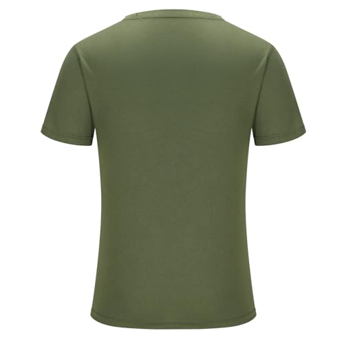 Men's Short Sleeve T-Shirt Summer Casual Quick Dry Rash Guard Shirt Stylish Crewneck Athletic Running Swim Tee Tops4
