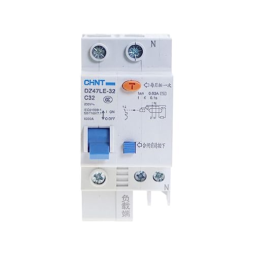 RCBO DZ47LE disyuntor diferencial para solucionar saltos de luz y proteger contra cortocircuitos
