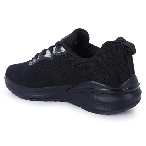 Image of Lancer Mens FLASH-17-FBLK Black Running Shoe, 8