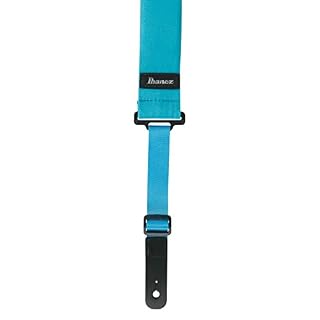Ibanez GSF50-LT Sangle de Guitare, Bleu Clair - Les Beatles, Paul McCartney, John Lennon, RIngo Starr, George Harrison Ibanez GSF50-LT Sangle de Guitare, Bleu Clair – Image 4