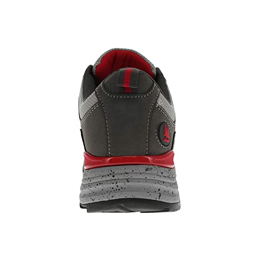 Bass Mens Trailway Lo Outdoor Walking Hiking Shoe, Charcoal/Black, 9 M3