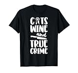 Photo Gallery true crime donne murderino regalo gatti vino e vero crimine maglietta Photo Gallery true crime donne murderino regalo gatti vino e vero crimine maglietta