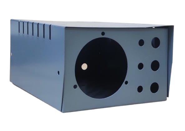 Metal Enclosure Box for Electronic Equipment, DIY Projects, Power Supply, 168 x 86 x 138 mm, Blue-image-49