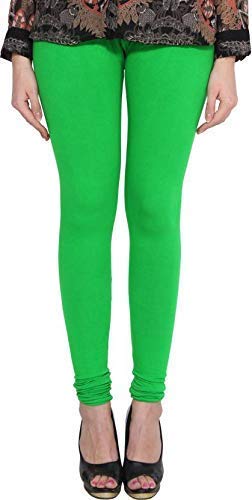 Nyalkaran Info Women's Cotton Leggings (Green)
