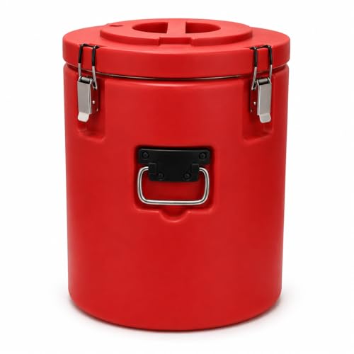 Image of BLEND ART Insulated Food Storage Container for Hot & Cold Food BPA Free SS Thermal Food Barrel with Locking Lid Leak Proof Catering Food Carrier for Hotels, Restaurants & Tiffin Service (30 Lt)