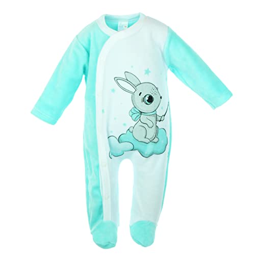 Svetli Baby Strampler | Jungen Langarm 100 Prozent Baumwolle Overall Spielanzug Einteiler Warm Strampelanzug Babykleidung Spieler (74, Pattern 6) Cover