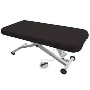 EarthLite Ellora Electric Lift Massage Table, 32 x 73 inches, Black