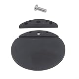 Valvola di Scarico Marina con valvola di ritegno unidirezionale per Barche, Costruzione ABS, 71,3 mm, Uso in Acqua salata e Acqua Dolce (Accessori)