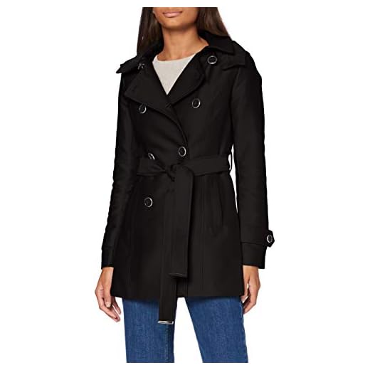 Morgan Dam Trenchcoat, Svart, 32