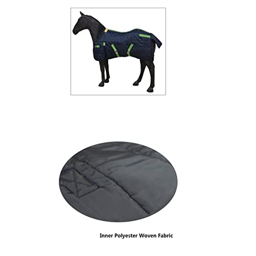 Manta para caballos impermeable de invierno contra la lluvia y la nieve 3