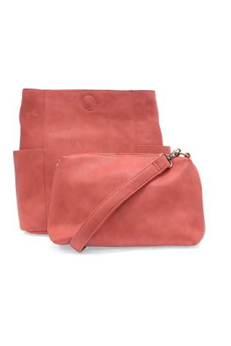 Image of Joy Susan Side-Pocket Bucket Bag: Kayleigh Crossbody